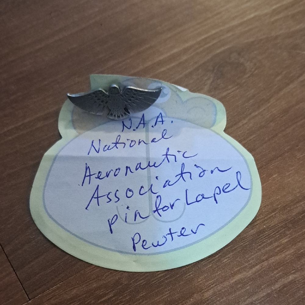 Pewter Bird Lapel Pin by